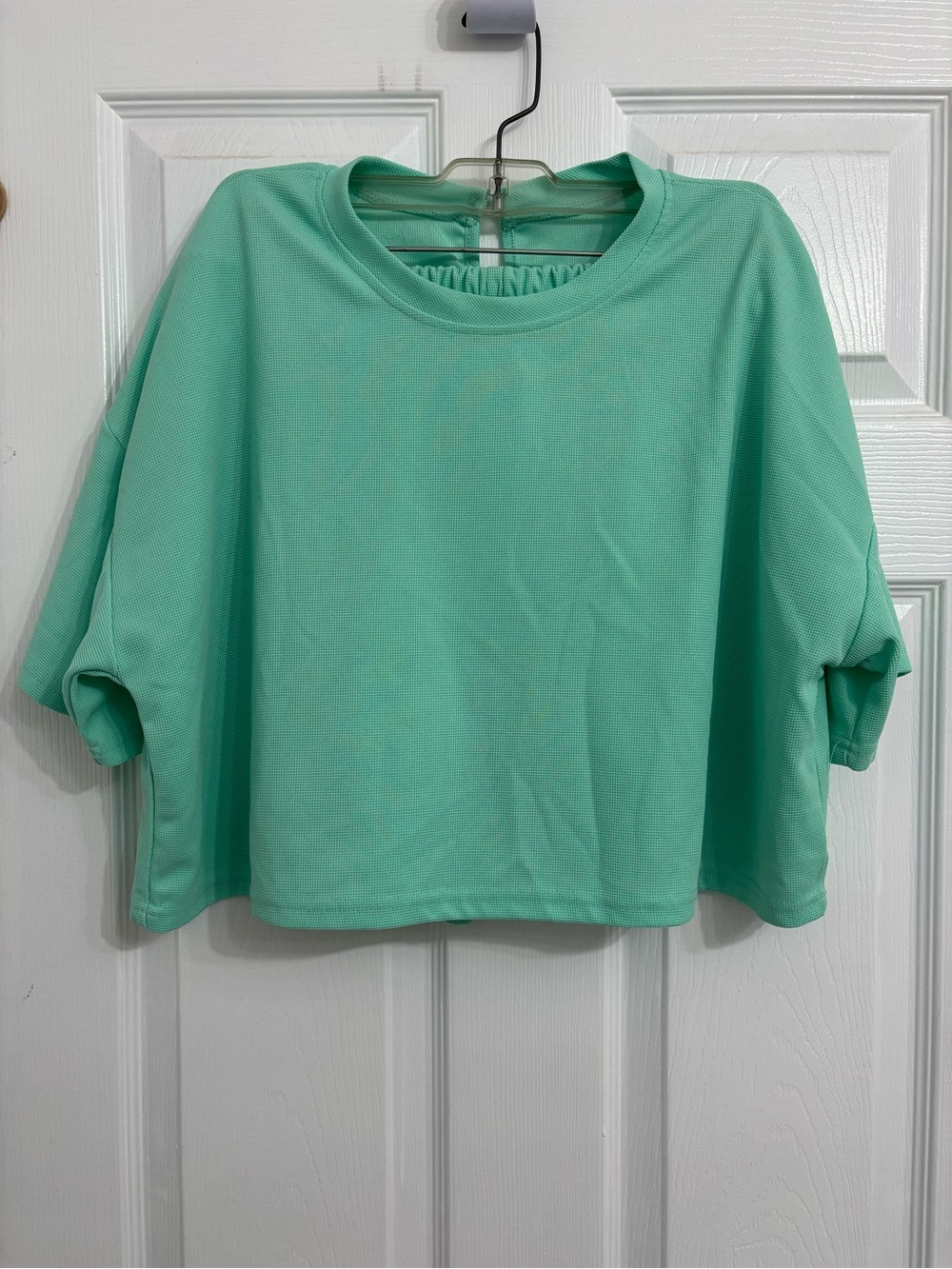 🌿 Seafoam Matching Set | Women's XL | Shorts & Button-Up Shirt
